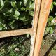 Window L156.2xH119 industrial curved metal glass roof frame