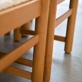 Table vintage Hank Lowenstein Padua et 6 chaises, des années 70