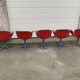 Lot of 5 Tulip Chairs by Pierre Paulin for Artifort