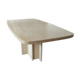 Vintage travertine dining table Roche bobois