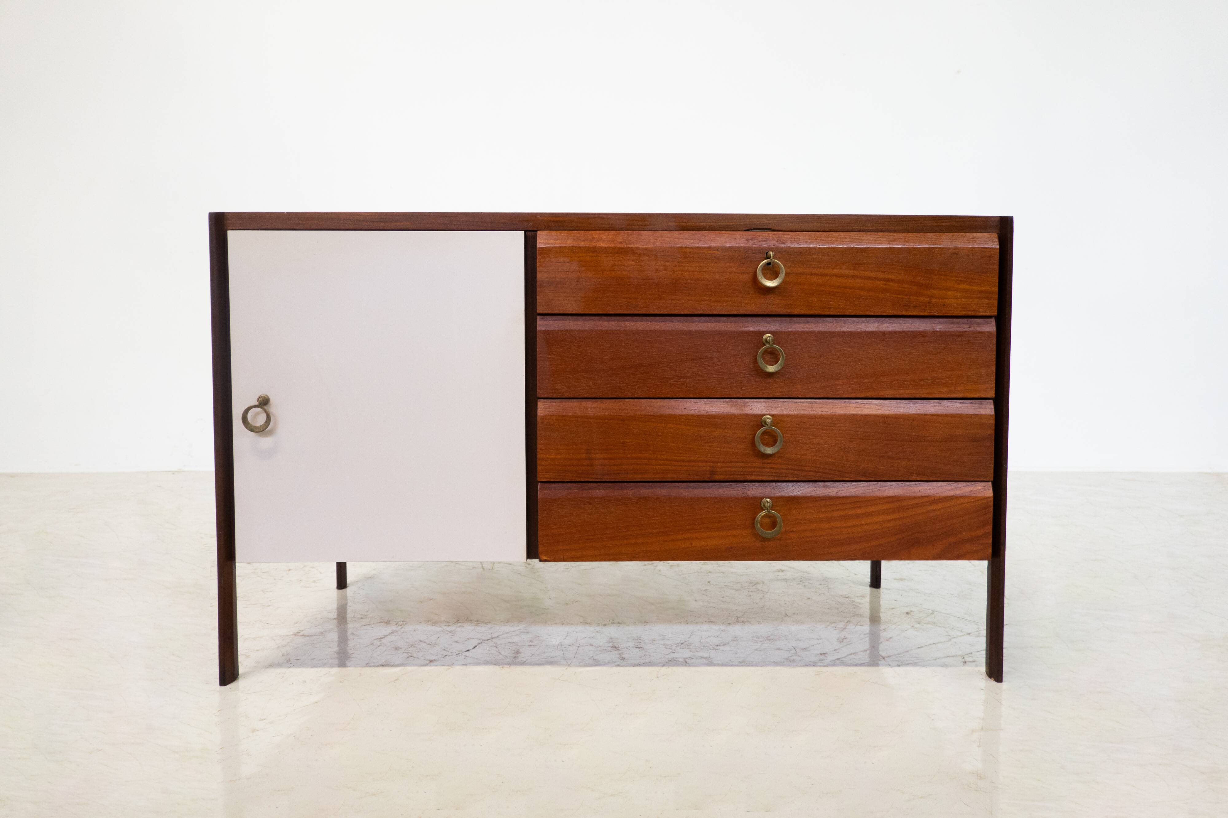 Mid-Century Wooden Sideboard, 1960s
