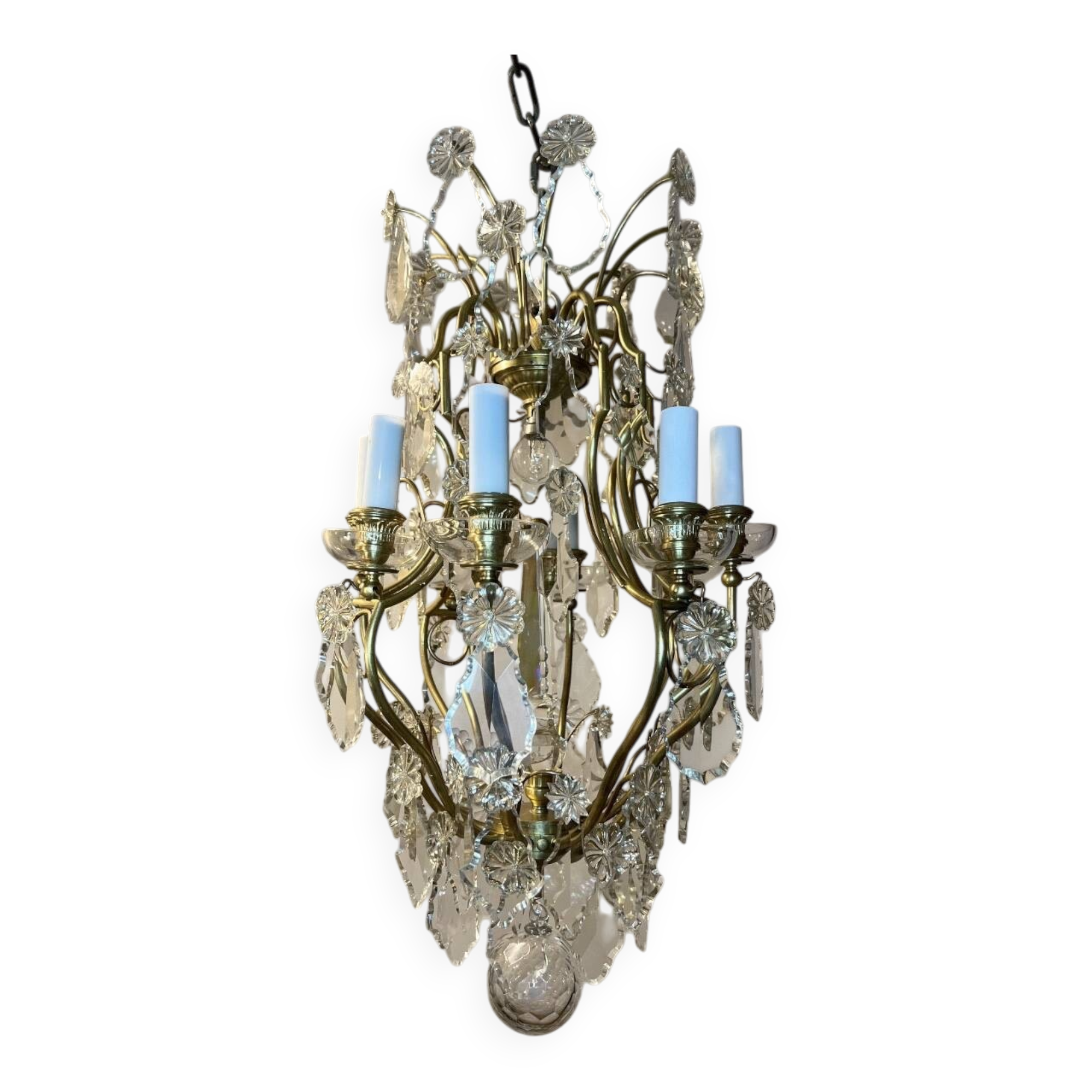 Crystal pendant chandelier