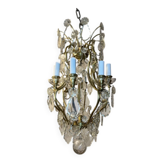Crystal pendant chandelier
