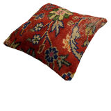Housse de coussin de tapis turc vintage