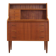 Danish teak secretary desk 1960s with pull-out surface