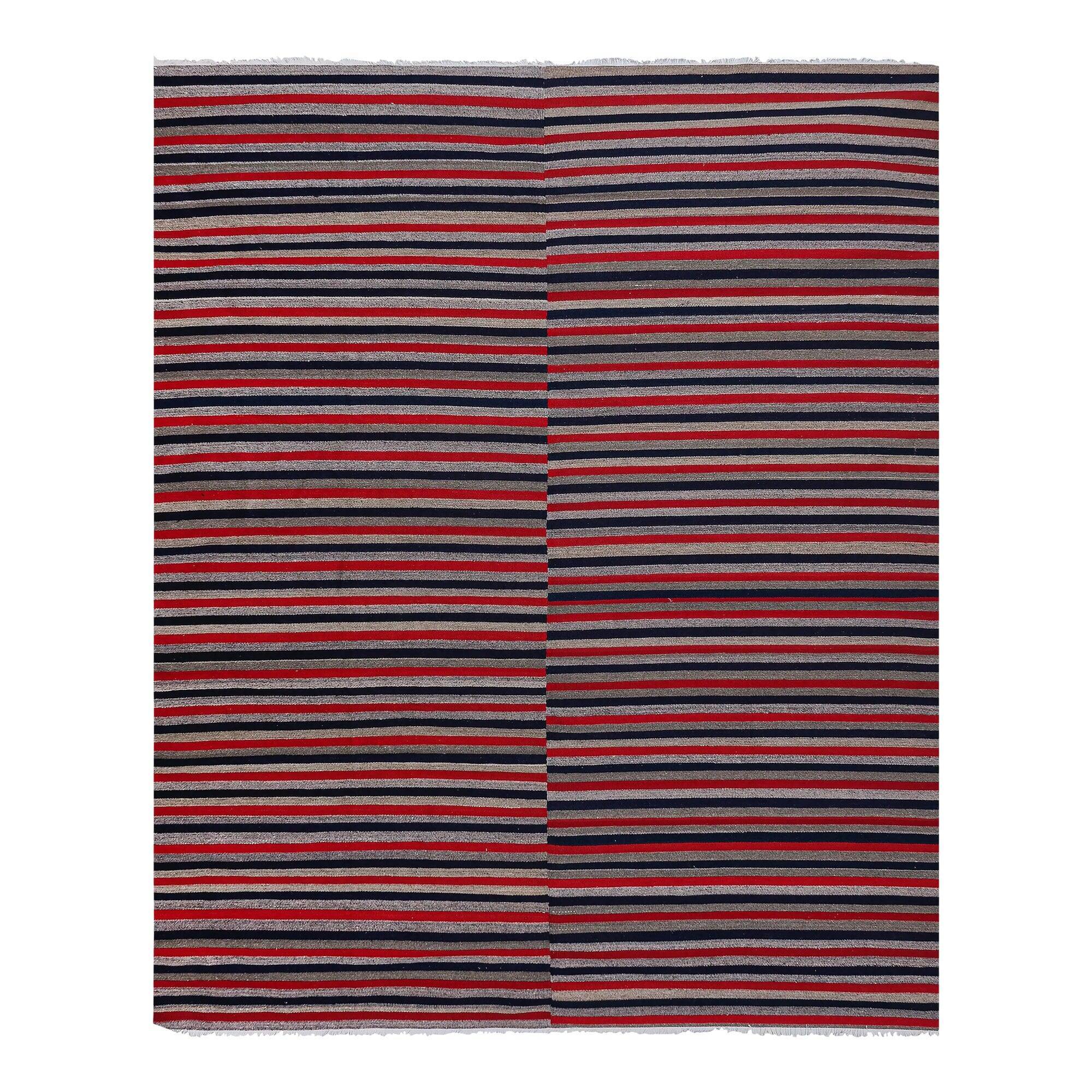 Tapis Kilim turc vintage tissé main