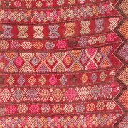 vintage Anatolian corridor kilim 246 x 90 cm