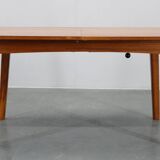 Table à manger extensible en chêne des années 1960, Allemagne