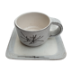 Henri Cimal Vallauris Vintage Ceramic Cup 1950's