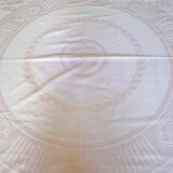 Nappe en coton rose poudré