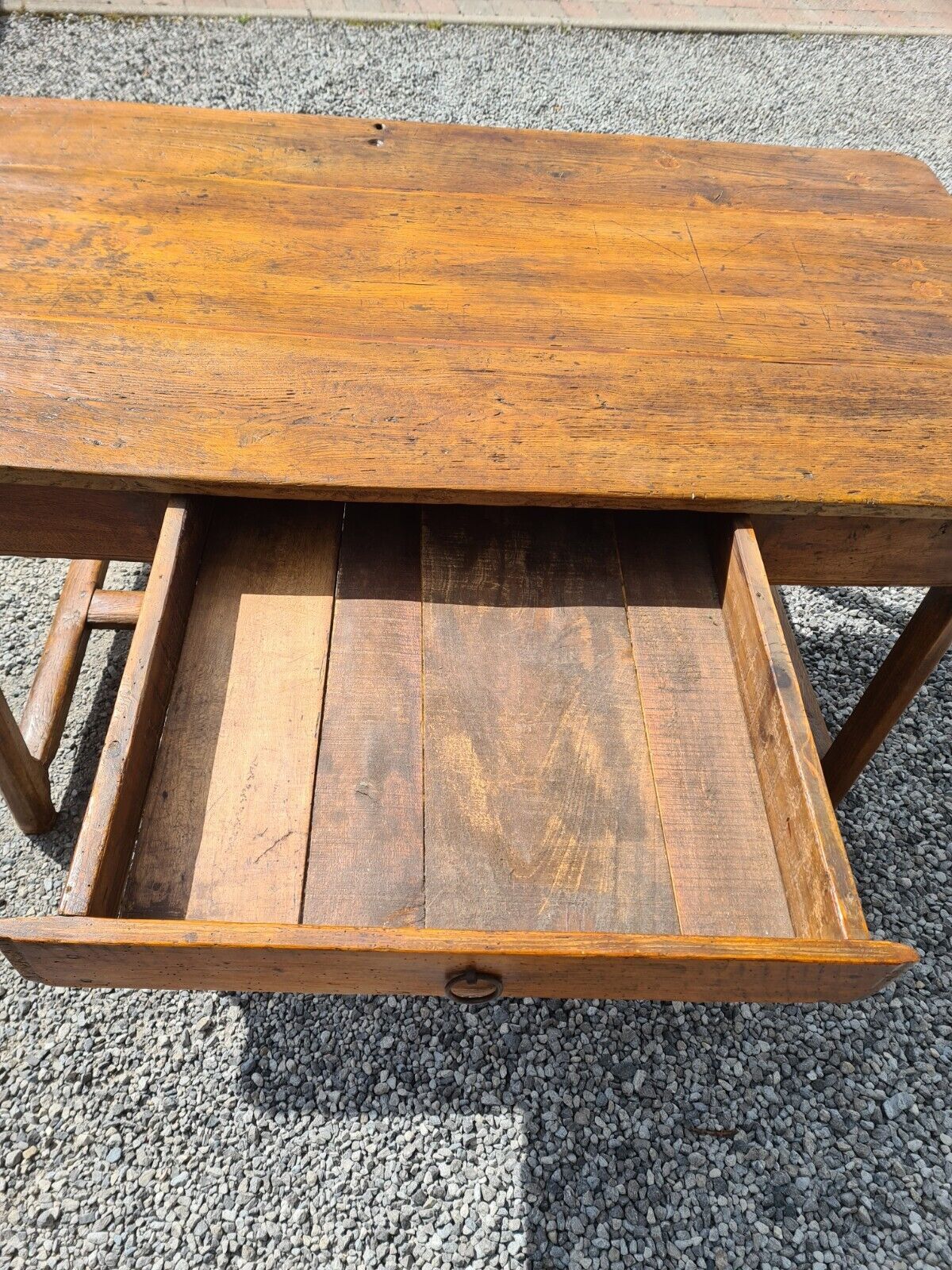 Oak farmhouse table