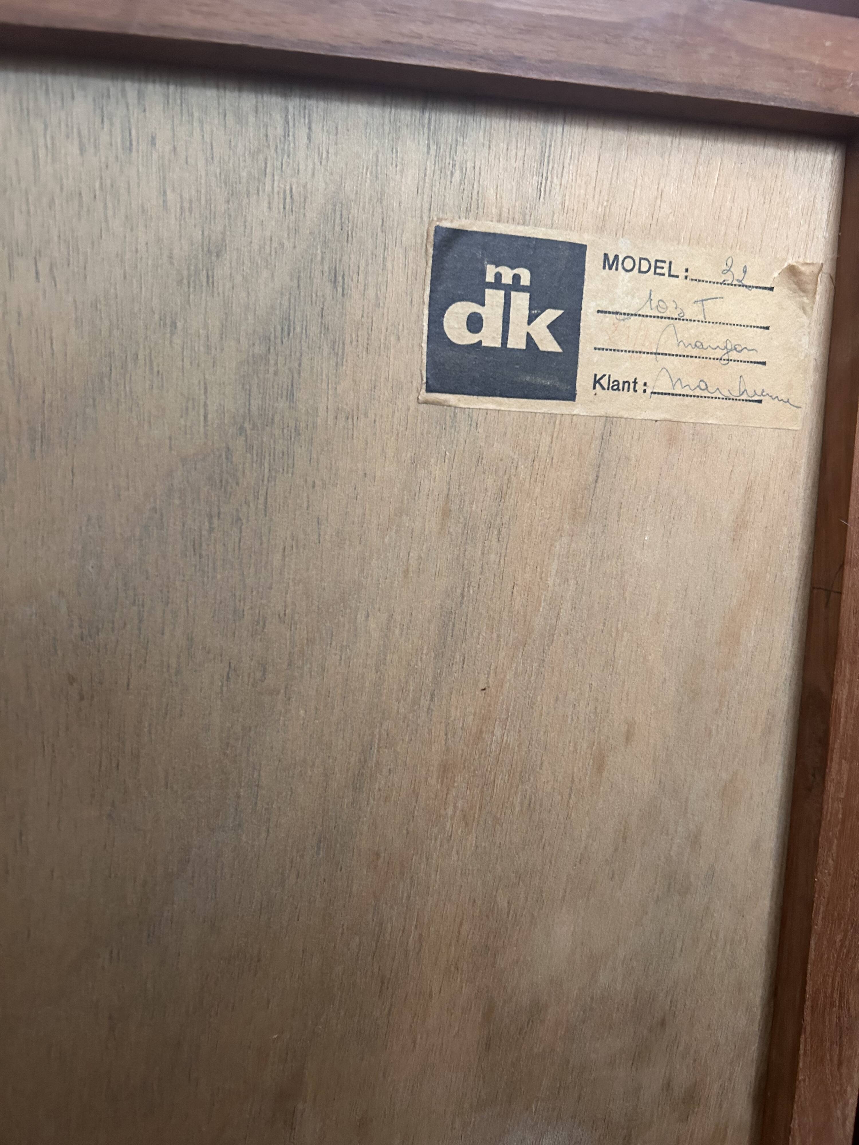 MDK Belgium bedside tables, 1960s
