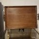 Oak and brass tray arts and crafts art craft victorian 19th century