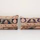 Lot de 2 housses de coussin turque vintage 51x25 cm