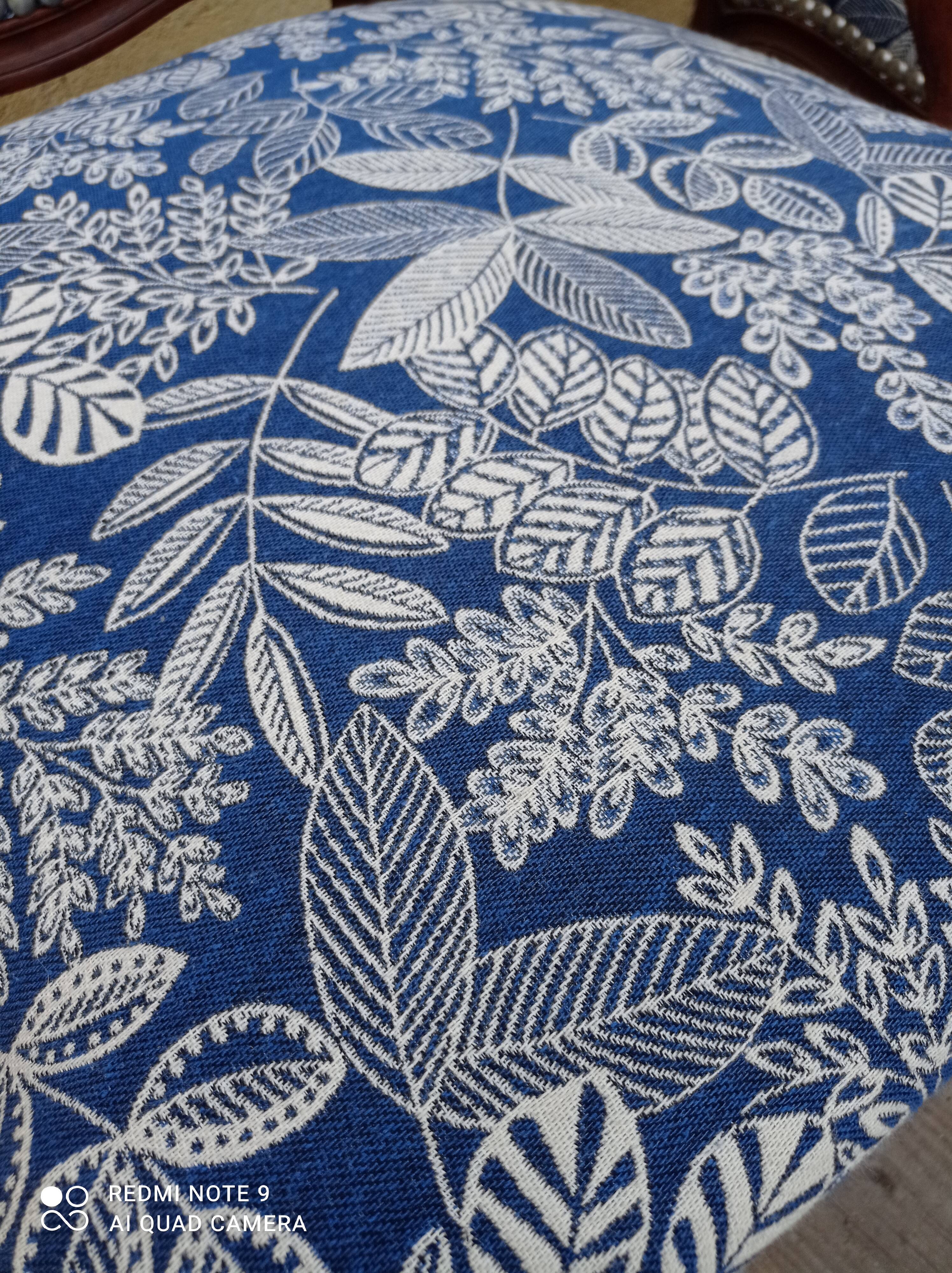 Pair of Louis XV style armchairs