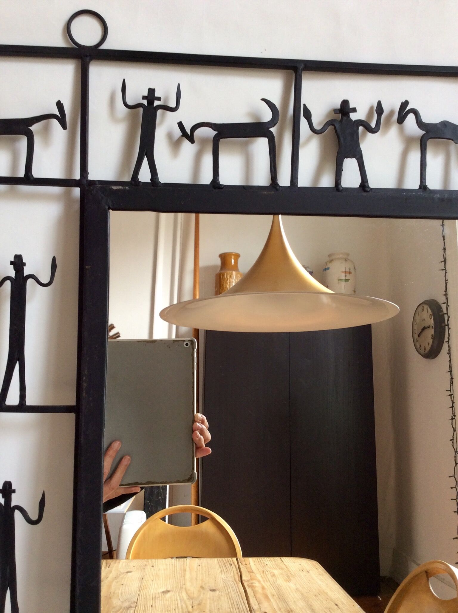 Brutal iron mirror 60x80cm