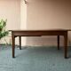Solid wood farmhouse table