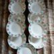 11 antique deep plates from Digoin and Sarreguemines