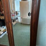 Carved walnut wardrobe – late 19th century Louis XV style