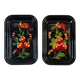 2 vintage trays