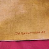 Dreamlike oil painting on canvas by Jean Guy Berlanger