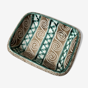 Ceramic trinket bowl of Vallauris Robert Picault vintage 60