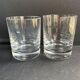 2 Baccarat Perfection whisky glasses stamped