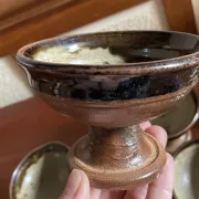 6 cups Pierre Digan in pyrite stoneware