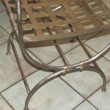 Chair made by an art ironworker