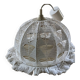 Vintage crochet lampshade
