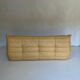 Ligne Roset Togo vintage honey yellow leather – 3-seater + 2 armchairs