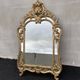 20th century gilded wooden mirror with bezels h120 x l71