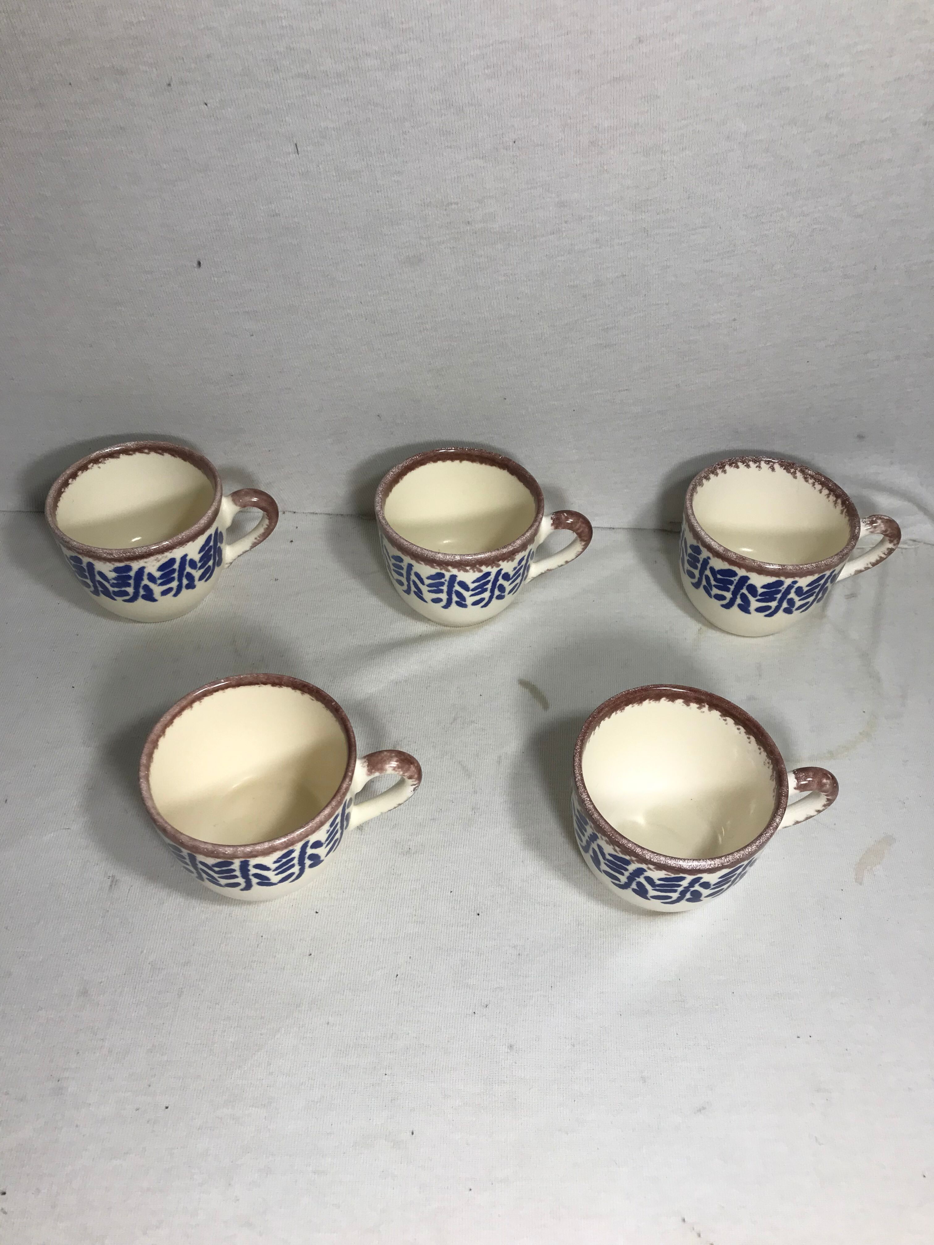 Series 5 cups coffee St Clement