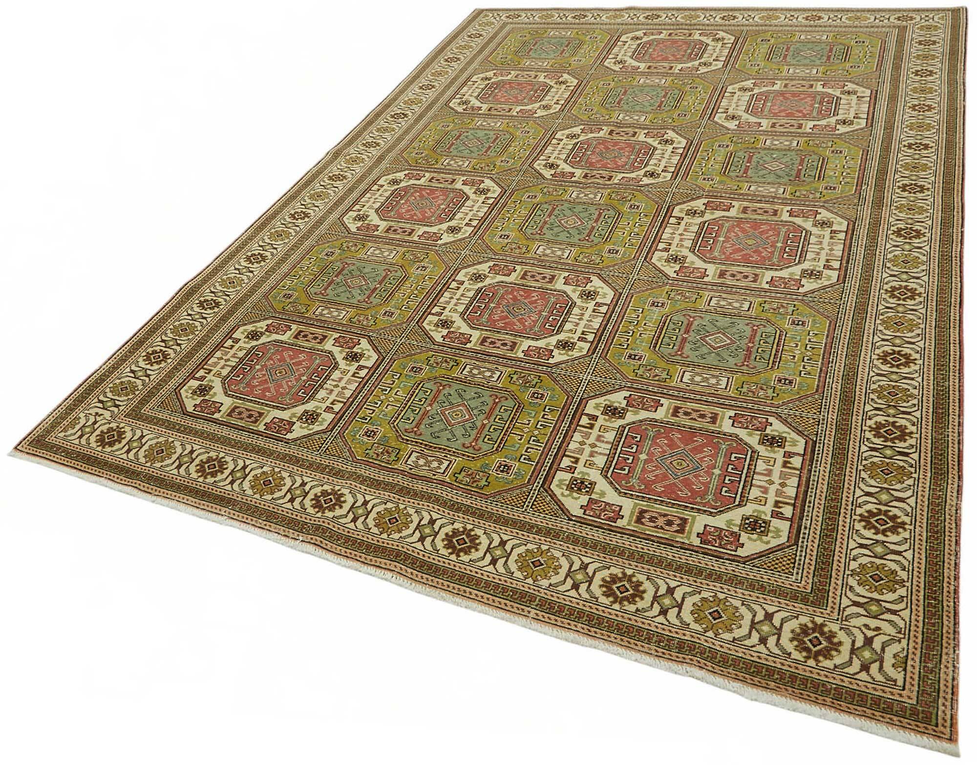 Turkish Wool Vintage Kayseri Rug 195 cm x 295 cm