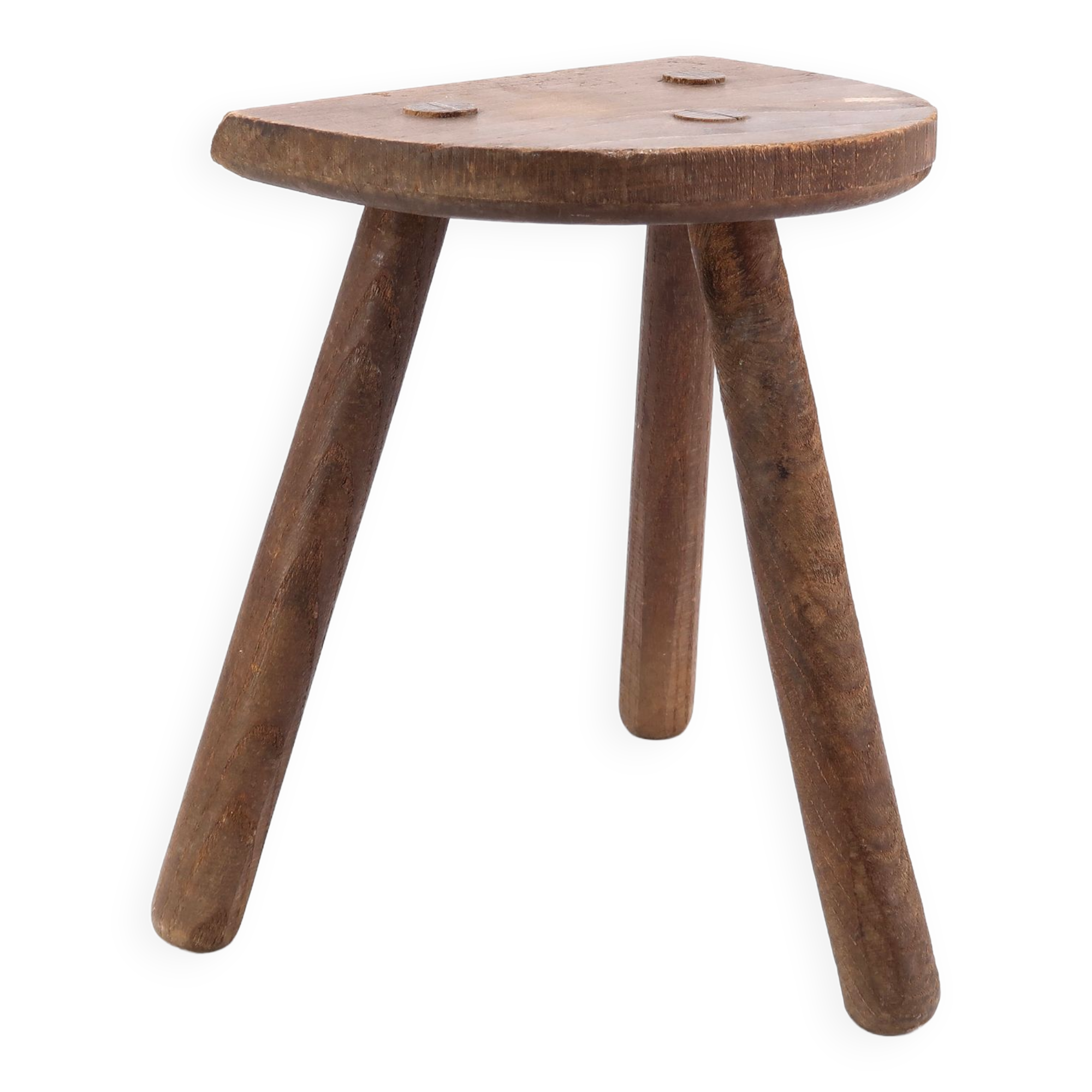 Wooden tripod stool, 1950s
