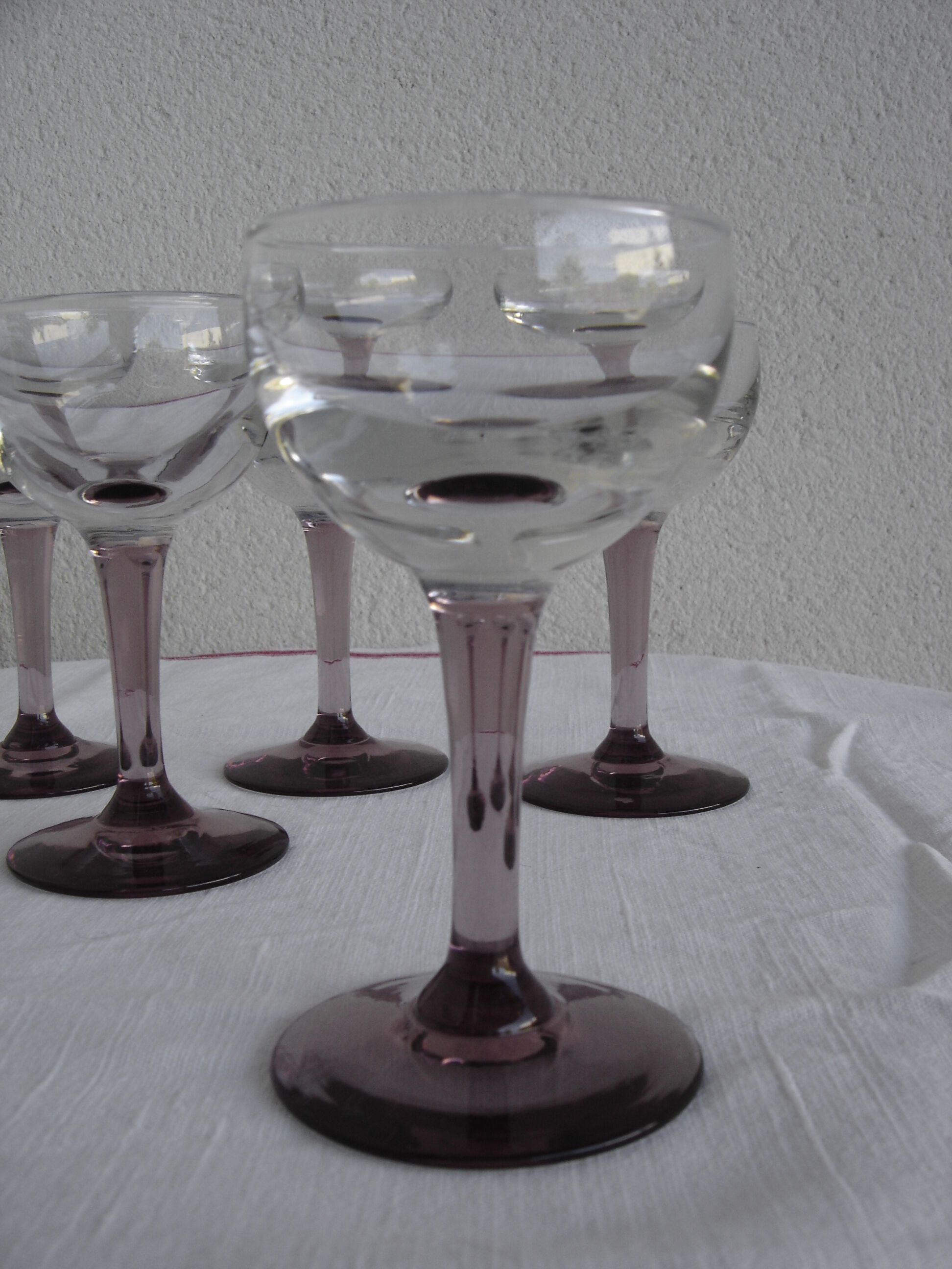 Verres à vin blanc