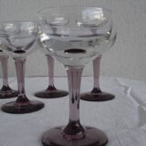 White wine glasses