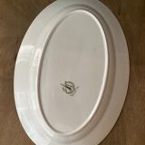 Moulin de Lou earthenware oval dish