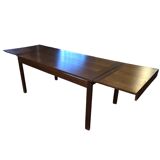 Scandinavian extendable oak table from the 1960s.