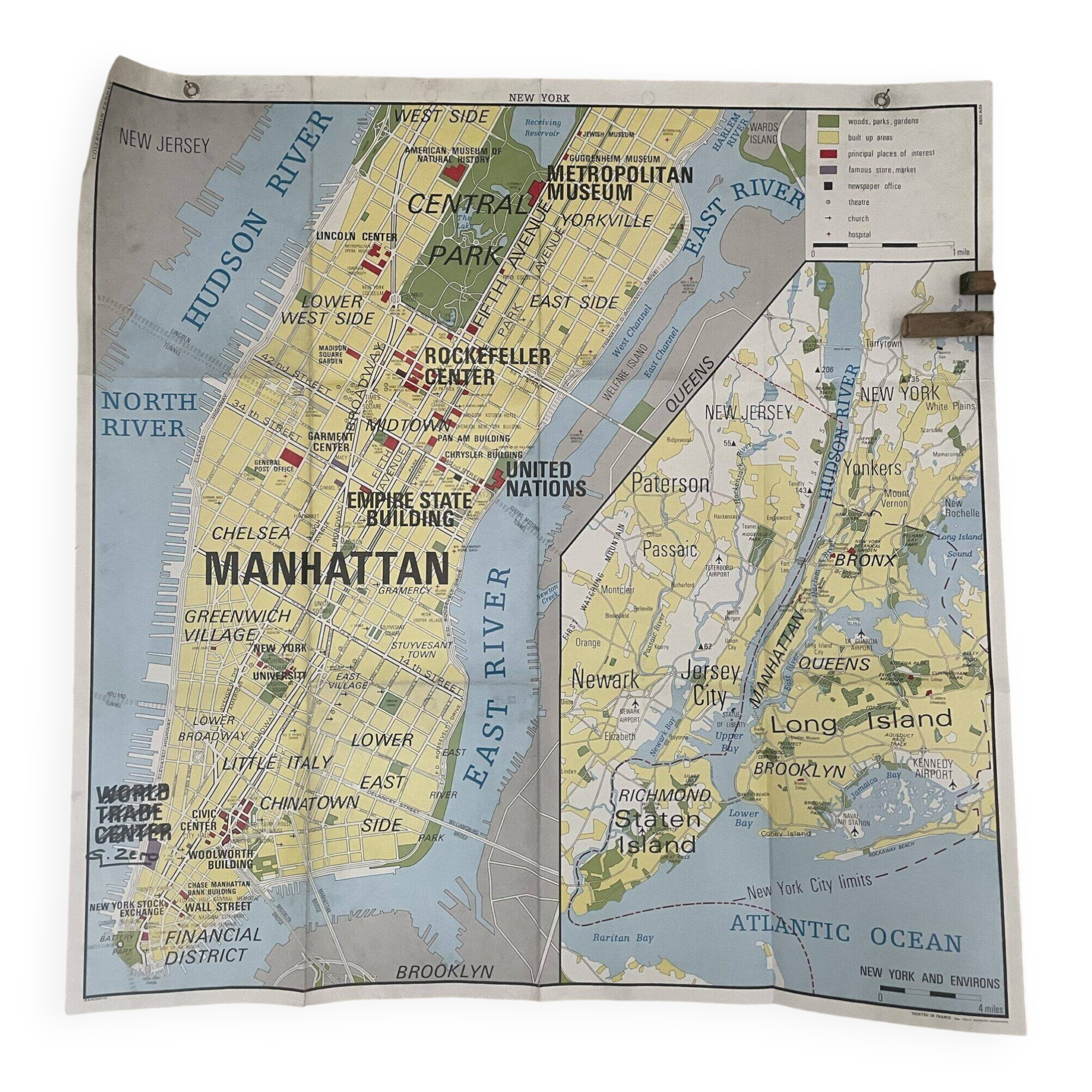 Map of New York