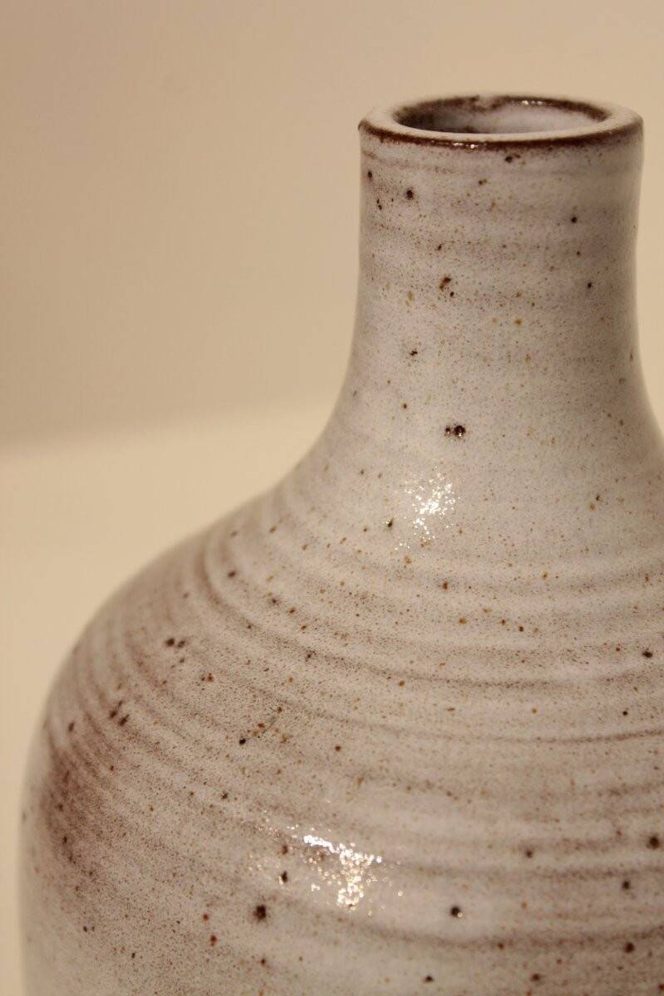 Glazed stoneware vase - Norbert and Jeanne Pierlot, Ratilly