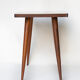 Vintage table, wooden table feet compass, side table, coffee table, lounge, danish style, wooden table, coffee table, 60's