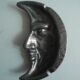 moon ashtray enameled cast iron