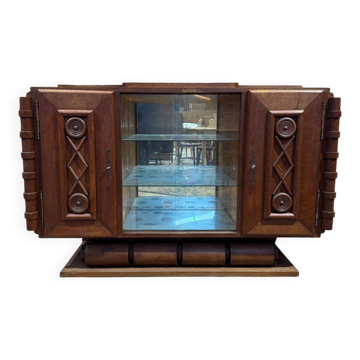 Buffet bas Art Déco Moderniste - Chêne massif