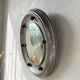 Round convex metal mirror in English style 1900
