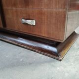 Asymmetrical art deco wardrobe