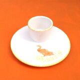 Earthenware egg cup