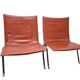 Poul Kjaerholm (1929-1980) pair of PK22 low chairs, Kold Christensen