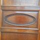 Pair of carved oak cabinet doors