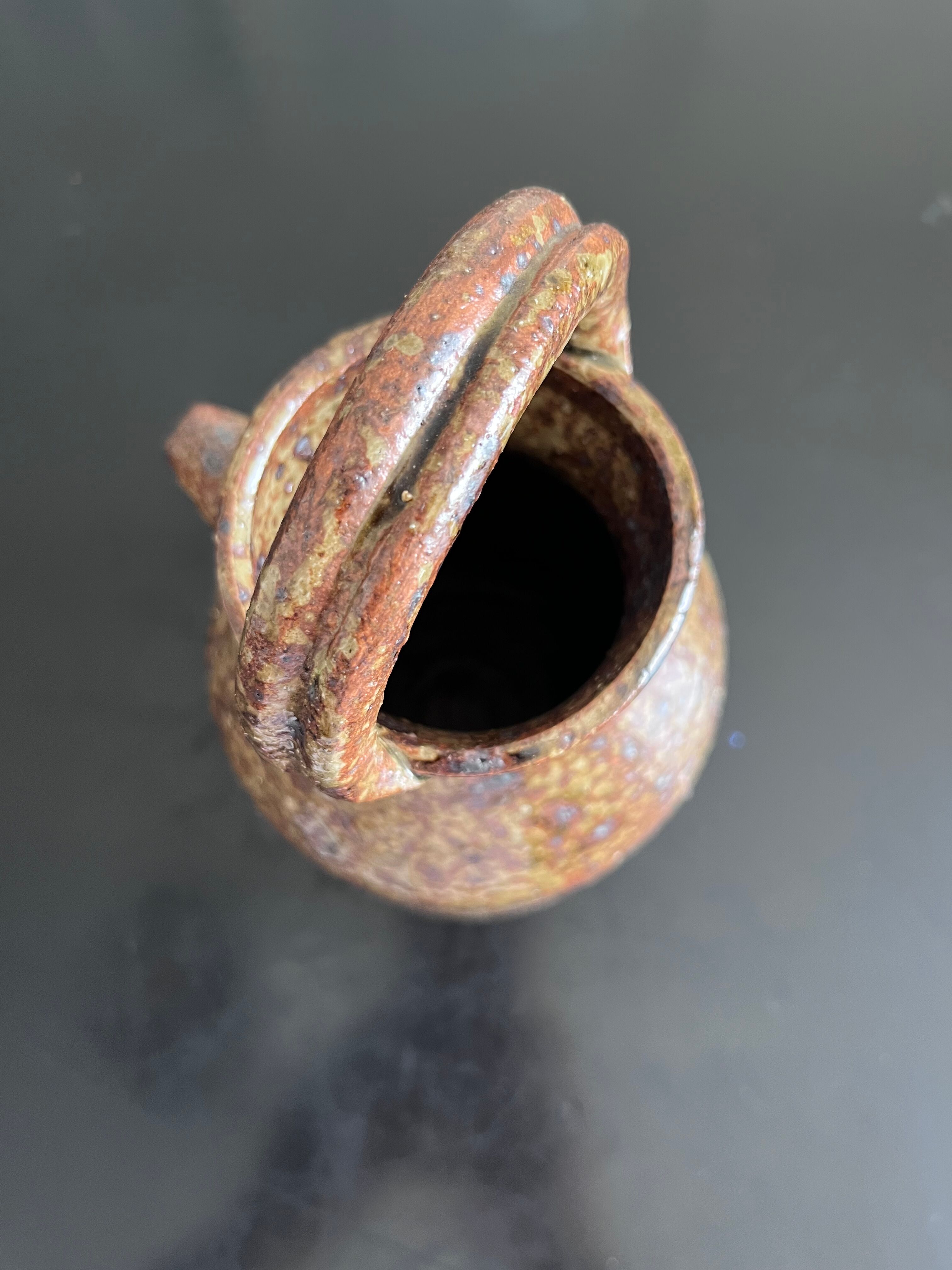 Pitcher in sandstone pottery baudat